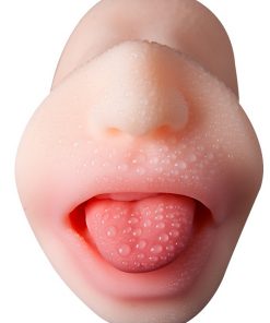 Tongue Licking Mouth Masturbator