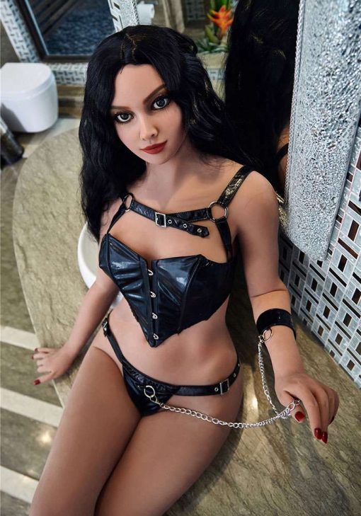 Xenia 168cm D cup black sex doll